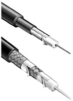 Imagen del cable coaxial RG-6 de General Cable