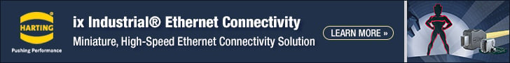 Image of Harting's ix Industrial Ethernet Connectivity