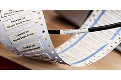 Image of HellermannTyton's ShrinkTrak DS Heat Shrink Wire Labels