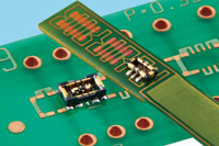 Imagen de conectores híbridos de placa a FPC serie BM29 de Hirose