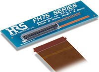 Image of Hirose's FH75 Series High-Speed Automotive FPC/FFC Connector