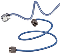 Imagen de los arneses de cables MINIBEND™ de Huber+Suhner