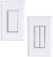 Image of Illumra's Single/Dual Rocker Wireless Light Switch