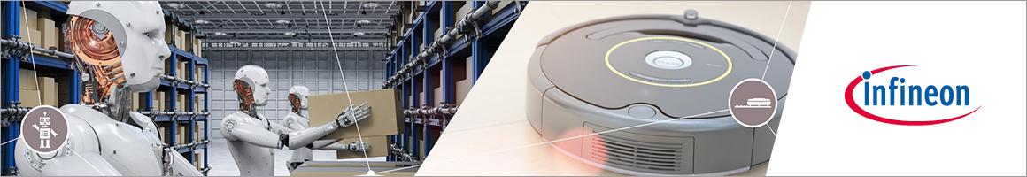 Infineon Service Robotics and Automated Guided Vehicles (AGVs)