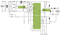 Image of Infineon's XDPL8221 Lighting Controller Diagram