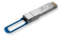 Image of Intel's Silicon Photonics Optical Transceiver 400G DR4+ QSFP-DD