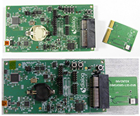 Imagen del módulo BLE 5.0 ISM14585 de Inventek Systems