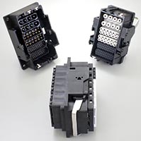 Image of JAE's KN06 Series Rectangular Multi-Pole Modular Hybrid Connector