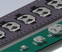 Imagen del portabaterías para baterías de tipo botón de Keystone Electronics