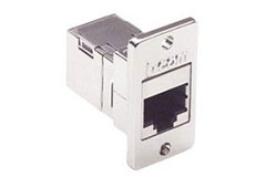 Image of L-com's ECF504-SC5E Cat5e RJ45 Coupler