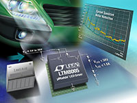 Image of Analog Devices' LTM®8005 38 VIN, 38 VOUT boost μModule LED Driver