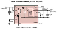 Image of Analog Devices' LTM8067 and LTM8068 DC/DC Converter