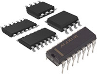 Imagen de la familia de transceptores RS-485/RS-422 de la serie MAX3483/85/88/90/91 de Analog Devices
