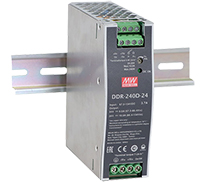 Image of MEAN WELL's DDR-240 Series DIN Rail DC/DC Converter
