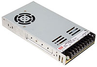 Imagen de las fuentes de alimentación de la serie LRS-200/LRS-350 de MEAN WELL