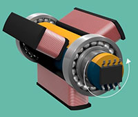 Image of Melexis MLX90380 Pre-Programmed Magnetic Resolver