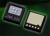 Imagen del IC del termómetro IR SMD en miniatura MLX90632SLD-DCB de Melexis para aplicaciones médicas