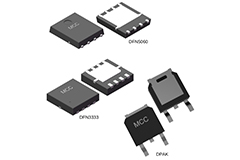 Image of Micro Commercial Co's MCUxxN06YHE3-TP 60 V N-Channel Power MOSFETs