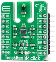 Image of MikroElektronika's MIKROE-4496 Temp&Hum Click Board