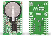 Image of Mikroelektronika MIKROE-947 RTC Click Accessory Board