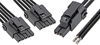 Image of Molex's Off-the-Shelf (OTS) Ultra-Fit Cable Assemblies