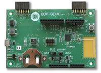 Image of onsemi's BDK-GEVK Bluetooth IoT Development Kit featuring the RSL10