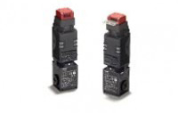 Llave deslizante/interruptor para puerta de seguridad con traba de protección D4GL