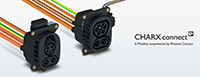 Image of Phoenix Contact's E-Mobility CHARX Charge Inlets