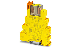 Image of Phoenix Contact's PLC21 Safety Coupling Relays