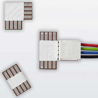 Imagen de adaptadores de conector de iluminación de tiras LED PTFF de Phoenix Contact