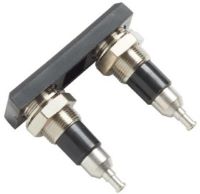 Image of Pomona Electronics' 73101 Panel Mount Double 4 mm Banana Jack