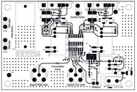 Imagen de diseño de referencia de medio puente universal R-REF01-HB de RECOM Power