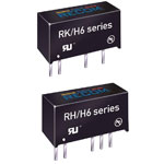Image of RECOM Power's RK/H6 and RH/H6 Series 1 W DC/DC Converters