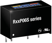 Image of RECOM Power's RP-xx06S and RxxP06S Series DC/DC Supplies
