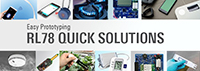 Imagen de las soluciones rápidas RL78 de Renesas
