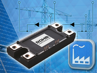 Imagen de módulos de potencia de medio puente Full-SiC de ROHM Semiconductor