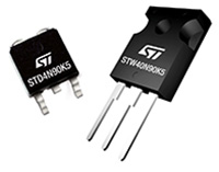 Image of STMicroelectronics' 900 V K5 MOSFETS