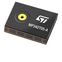Imagen de micrófono digital MEMS MP34DT05 de STMicro