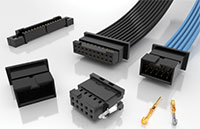 Image of Samtec's 2 mm Pitch Tiger Eye™ Discrete Wire System