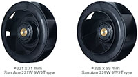 Image of Sanyo Denki's IP56 Splash Proof Centrifugal Fans