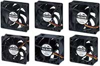 Image of Sanyo Denki's San Ace 60 mm, 80 mm, 92 mm, and 120 mm 9RA series Low Noise Fans