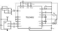 Imagen del controlador relé de estado sólido TS13401 Semtech (hacer clic para ampliar)