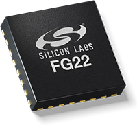Image of Silicon Labs' EFR32FG22 Series 2 Proprietary Wireless 2.4 GHz SoC