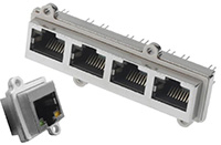 Image of Stewart Connectors SealJack™Harsh Environment RJ45 Modular Jacks