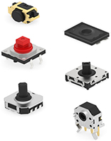 Image of TE Connectivity ALCOSWITCH's Tactile Switches