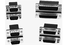 Image of TE Connectivity Linx AMPLIMITE D-Subminiature Stacked PCB Connectors