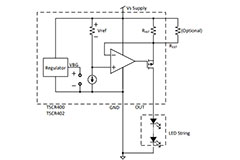 Image of Taiwan Semiconductor's TSCR40x LED Drivers