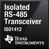 Imagen del transceptor RS-485/RS-422 aislado ISO1412 de Texas Instruments