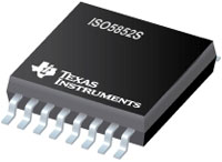 Imagen del controlador de compuerta IGBT ISO5852S  de Texas Instruments