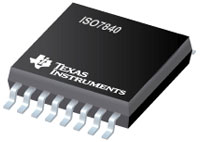 Image of Texas Instruments' ISO7840 Quad-Channel Digital Isolators
